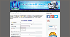 Desktop Screenshot of jaymovers.com